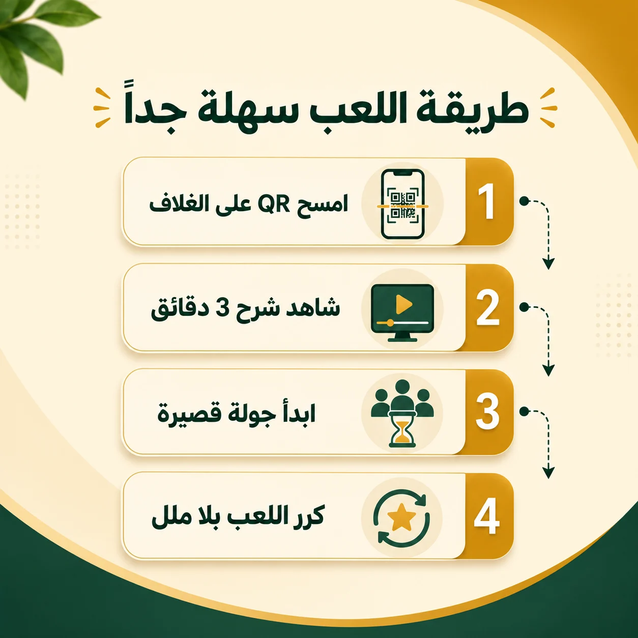 طريقة اللعب سهلة: امسح الرمز وشاهد الشرح